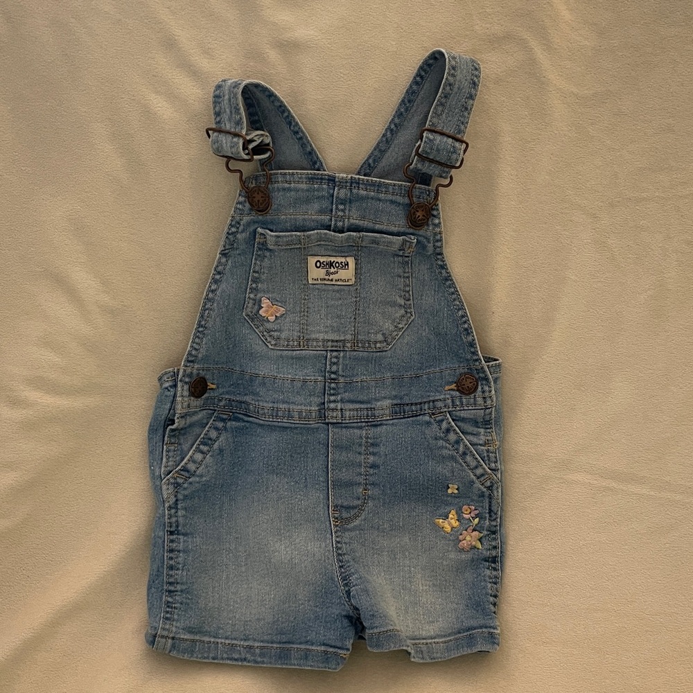 OshKosh B'gosh 2T Overalls with Embroidery
